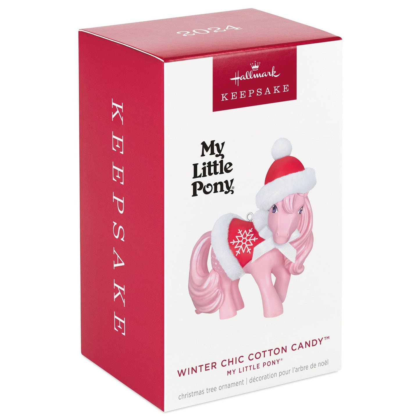 Hasbro My Little Pony Winter Chic Cotton Candy 2024 Keepsake Ornament