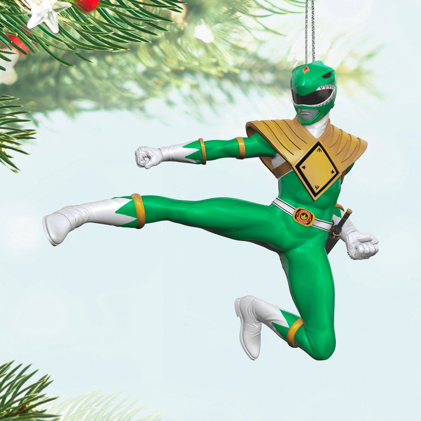 Hasbro Power Rangers Green Ranger 2024 Keepsake Ornament