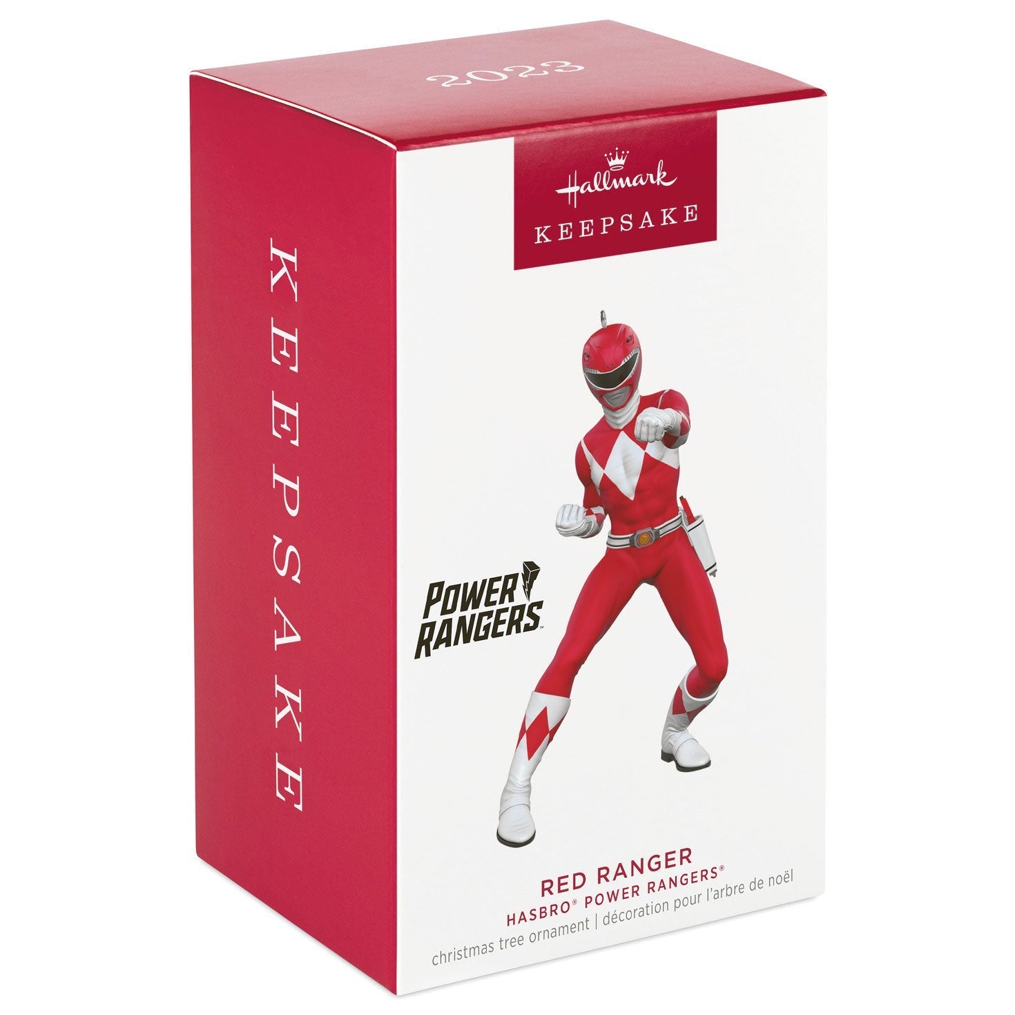 Hasbro Power Rangers Red Ranger, 2023 Keepsake Ornament