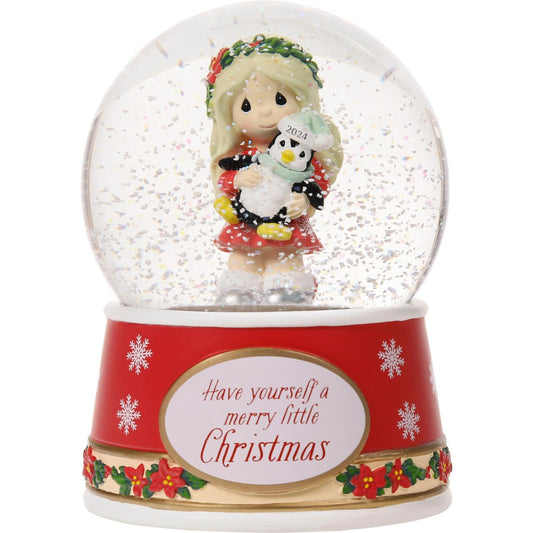 Have Yourself A Merry Little Christmas 2024 Dated Musical Snow Globe