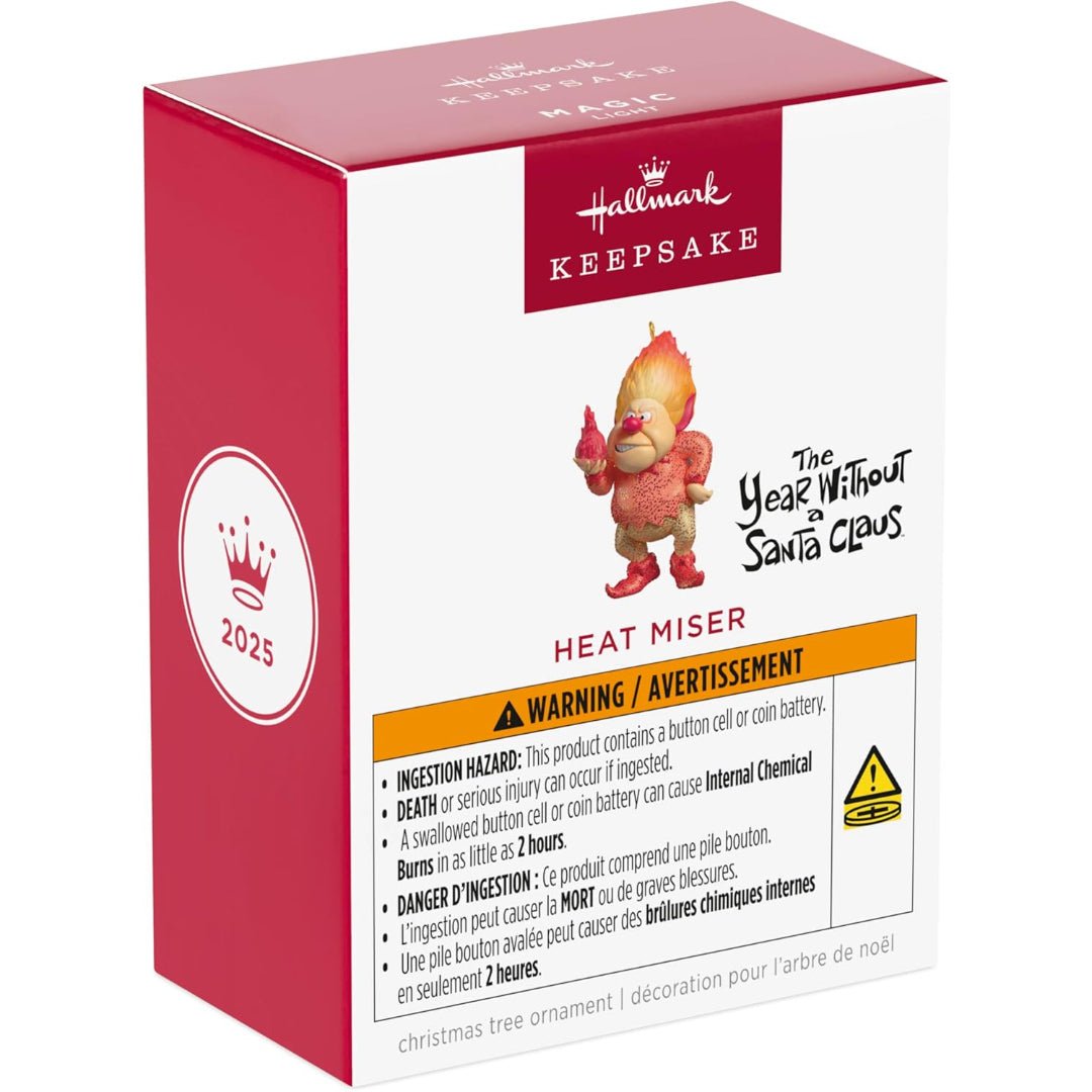 Heat Miser The Year Without a Santa Claus 2025 Keepsake Ornament