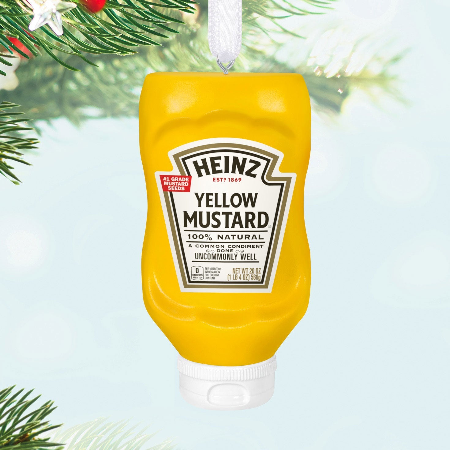 Heinz Yellow Mustard 2024 Keepsake Ornament