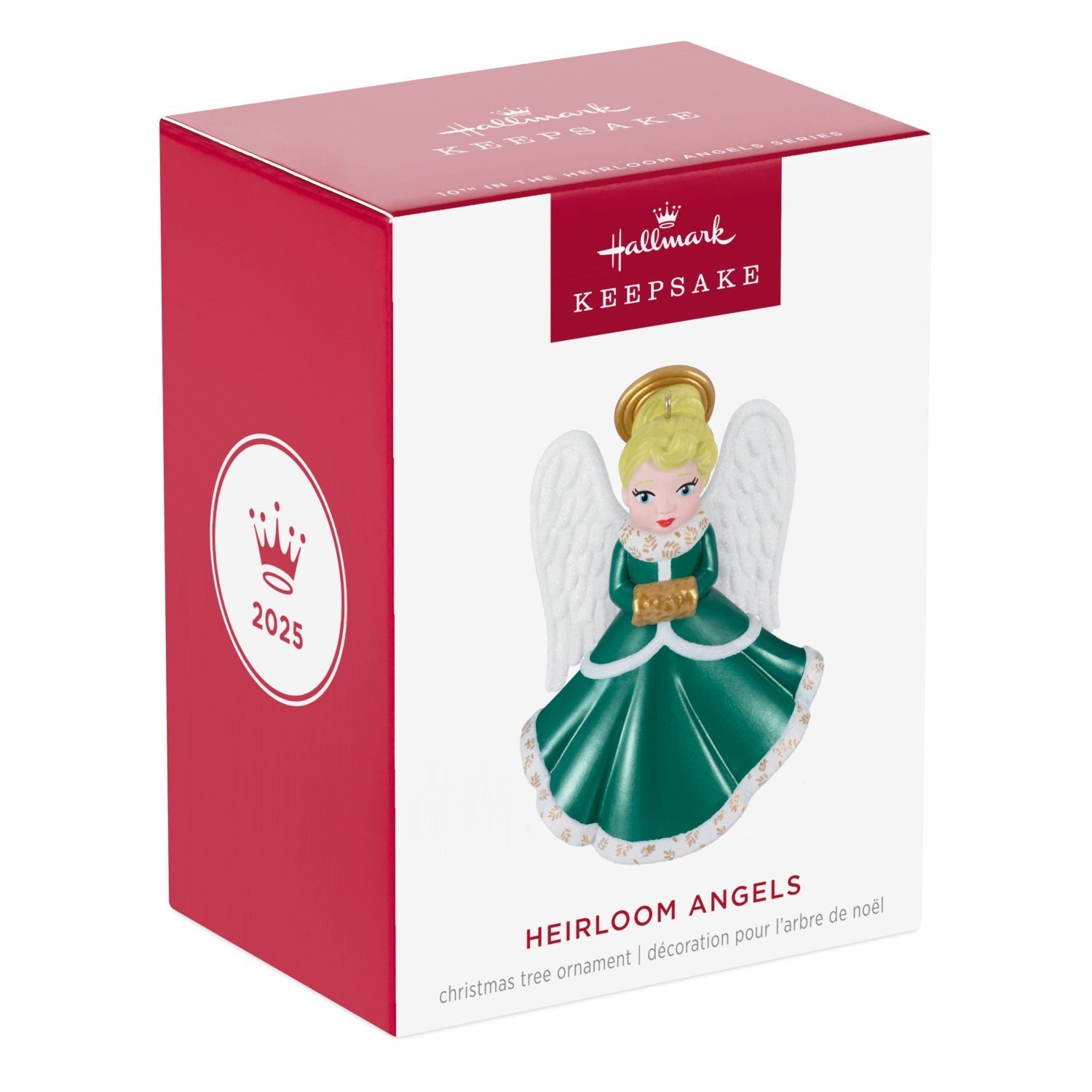 Heirloom Angels 10th in the series 2025 Keepsake Ornament