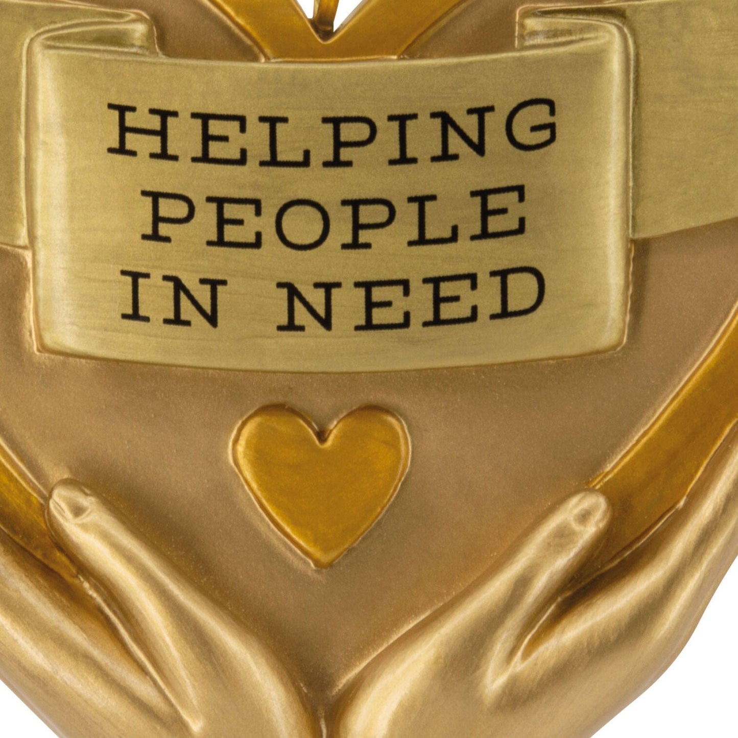 Helping People in Need Caregiver Hallmark Ornament