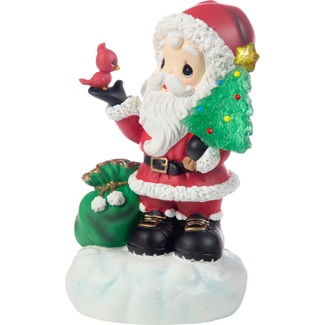 Here Comes Santa Claus LED Musical Figurine