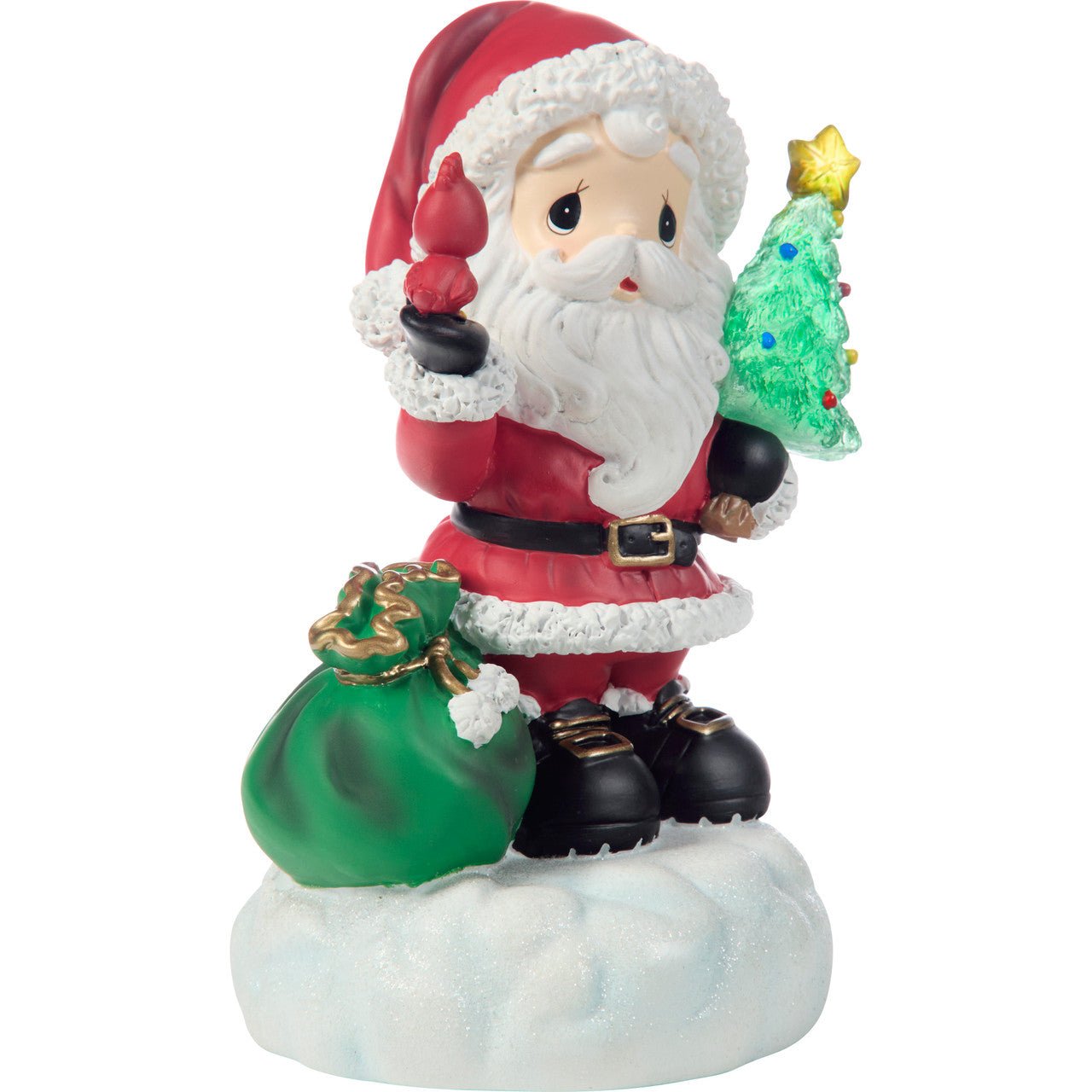 Here Comes Santa Claus LED Musical Figurine