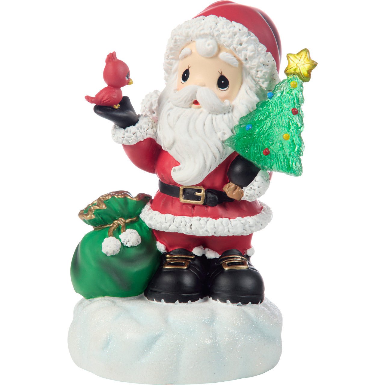 Here Comes Santa Claus LED Musical Figurine