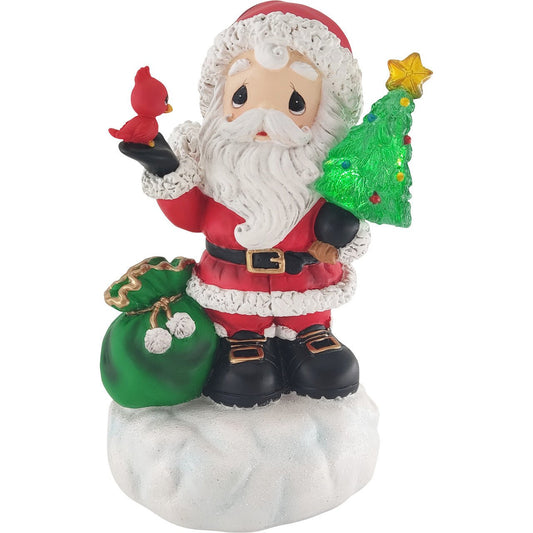 Here Comes Santa Claus LED Musical Figurine