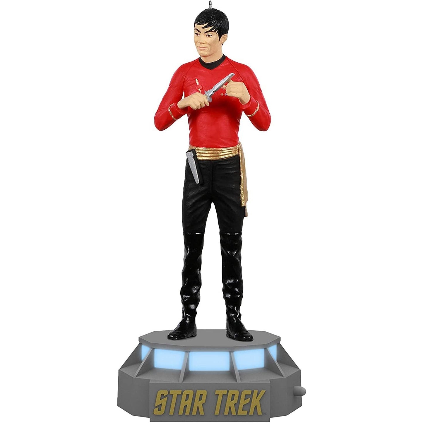 Hikaru Sulu, Star Trek Storytellers Collection Ornament, 2020 Hallmark Keepsake Light and Sound