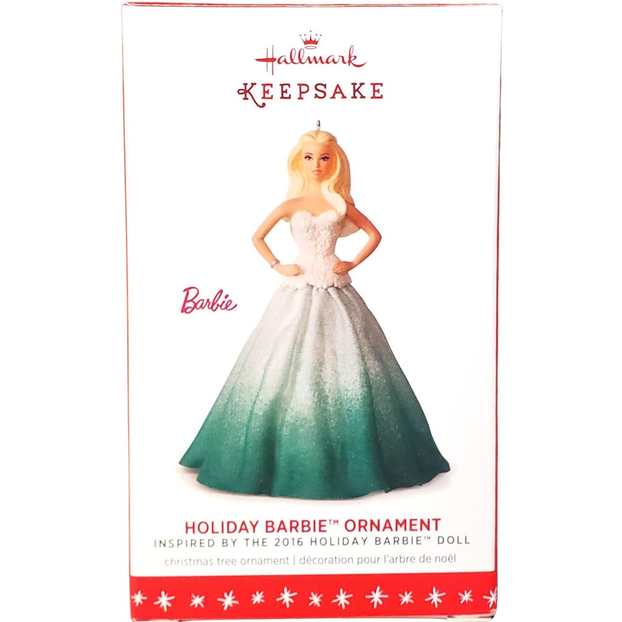 Holiday Barbie 2, 2016 Keepsake Ornament