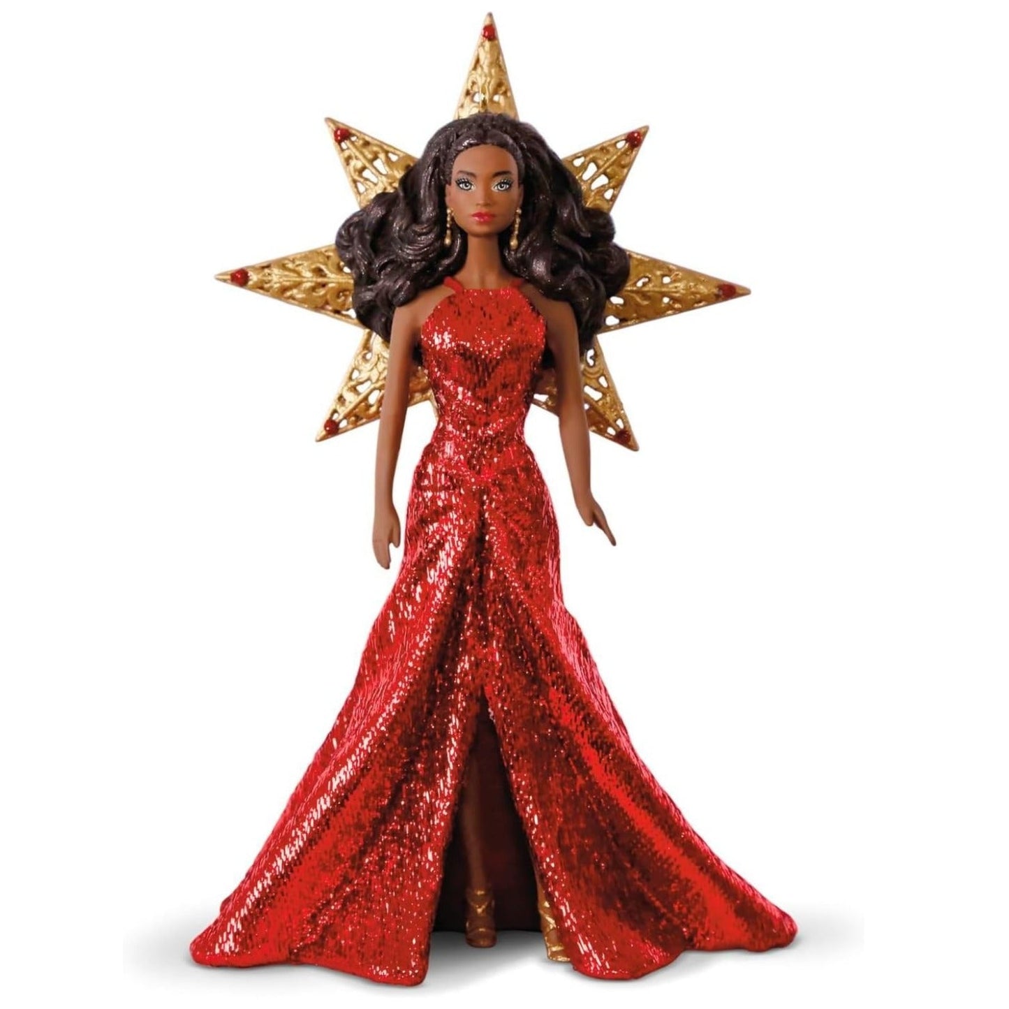 Holiday Barbie #3 African American, 2017 Keepsake Ornament
