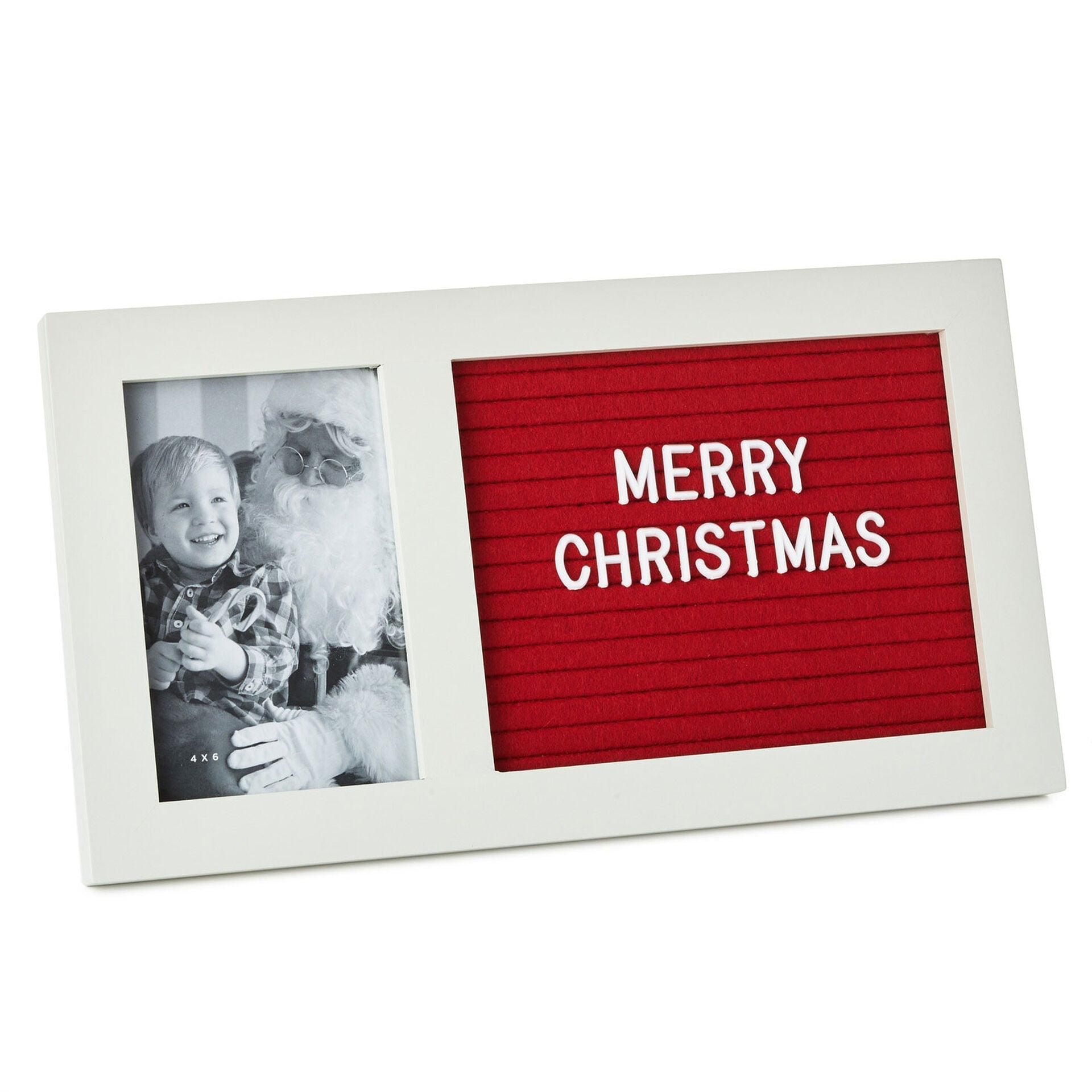 Holiday Letter Board Announcement Picture Frame Kit, 4x6