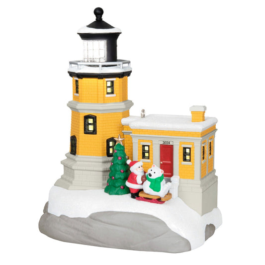 Holiday Lighthouse 2024 Keepsake Ornament