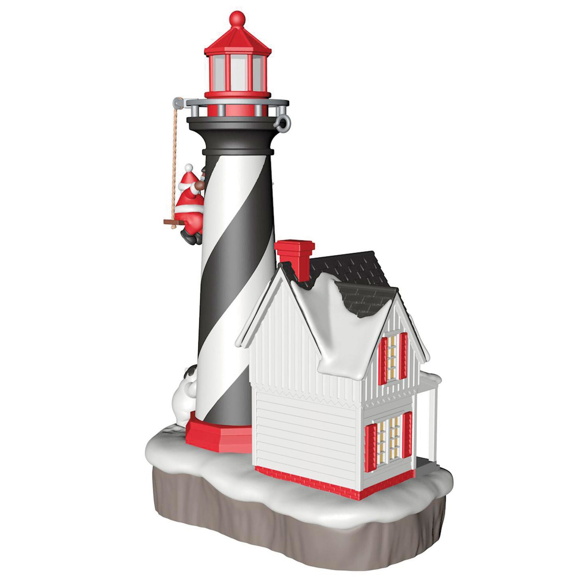 Holiday Lighthouse Special Edition Musical Ornament With Light, 2022 Hallmark Keepsake