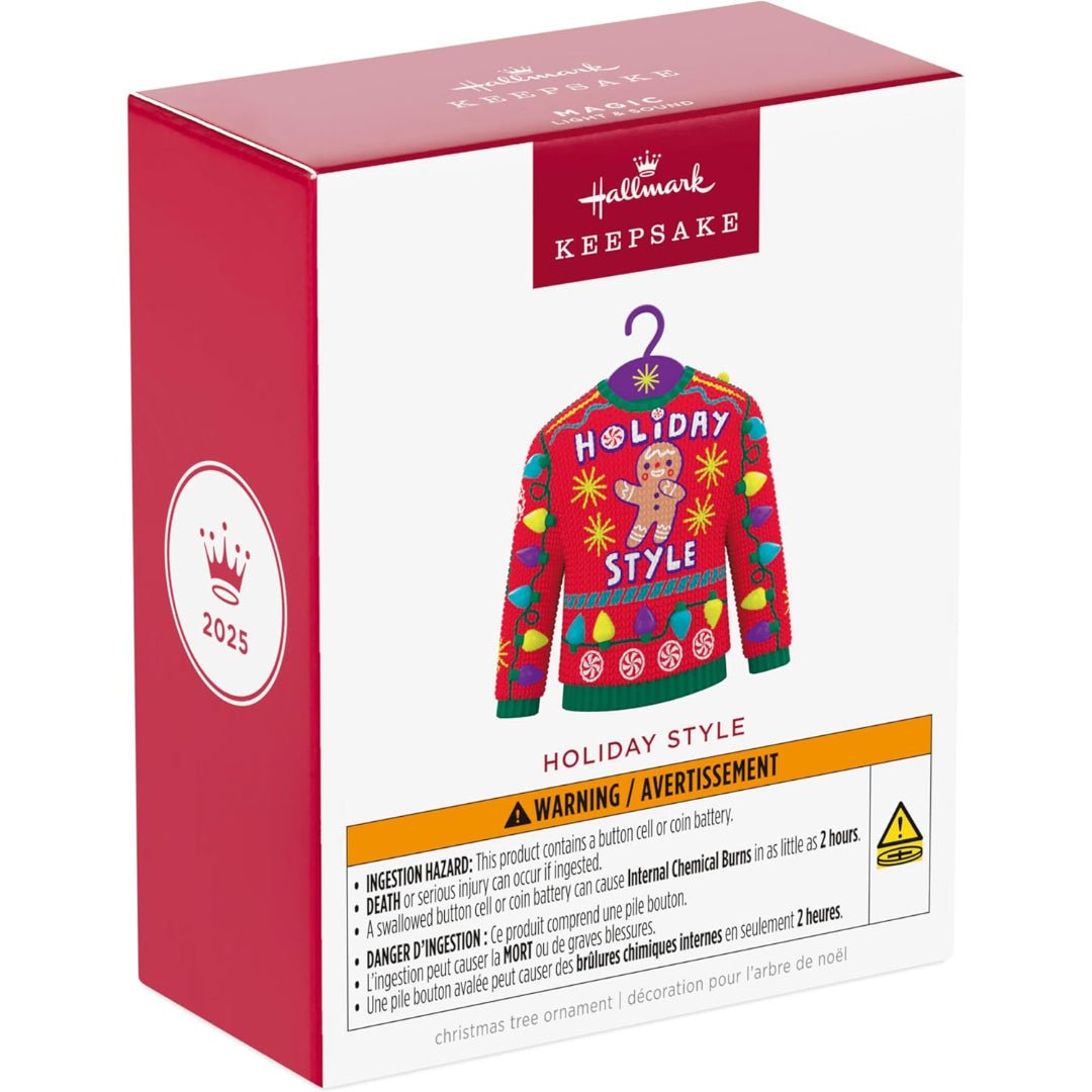 Holiday Style 2025 Keepsake Ornament