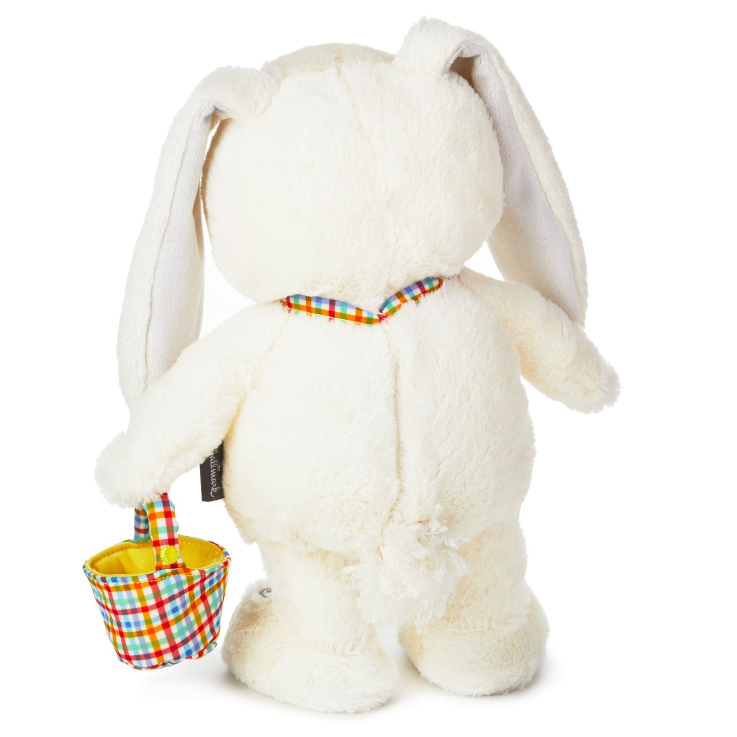 Hoppy Easter Bunny Singing Stuffed Animal With Motion, 11.5"H