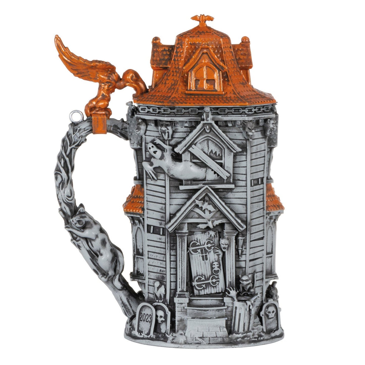 Hoppy Halloween Beer Stein, 2023 Keepsake Ornament