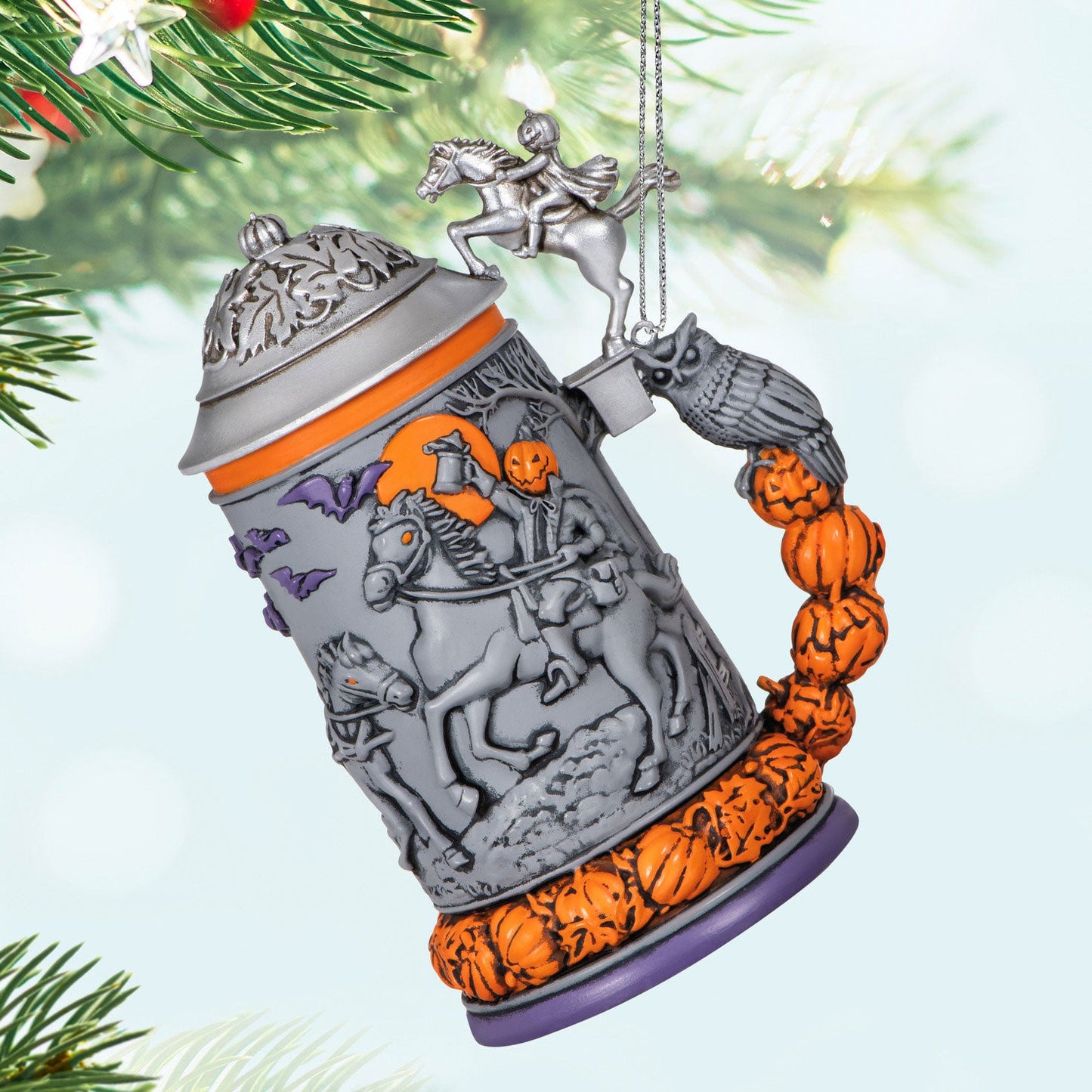 Hoppy Halloween Beer Stein 2024 Keepsake Ornament