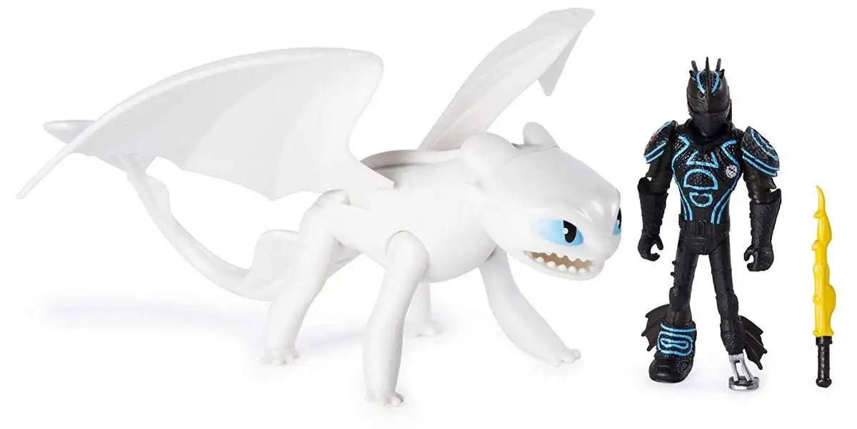 How to Train Your Dragon the Hidden World Hiccup & Lightfury Action Figure 2 - Pack