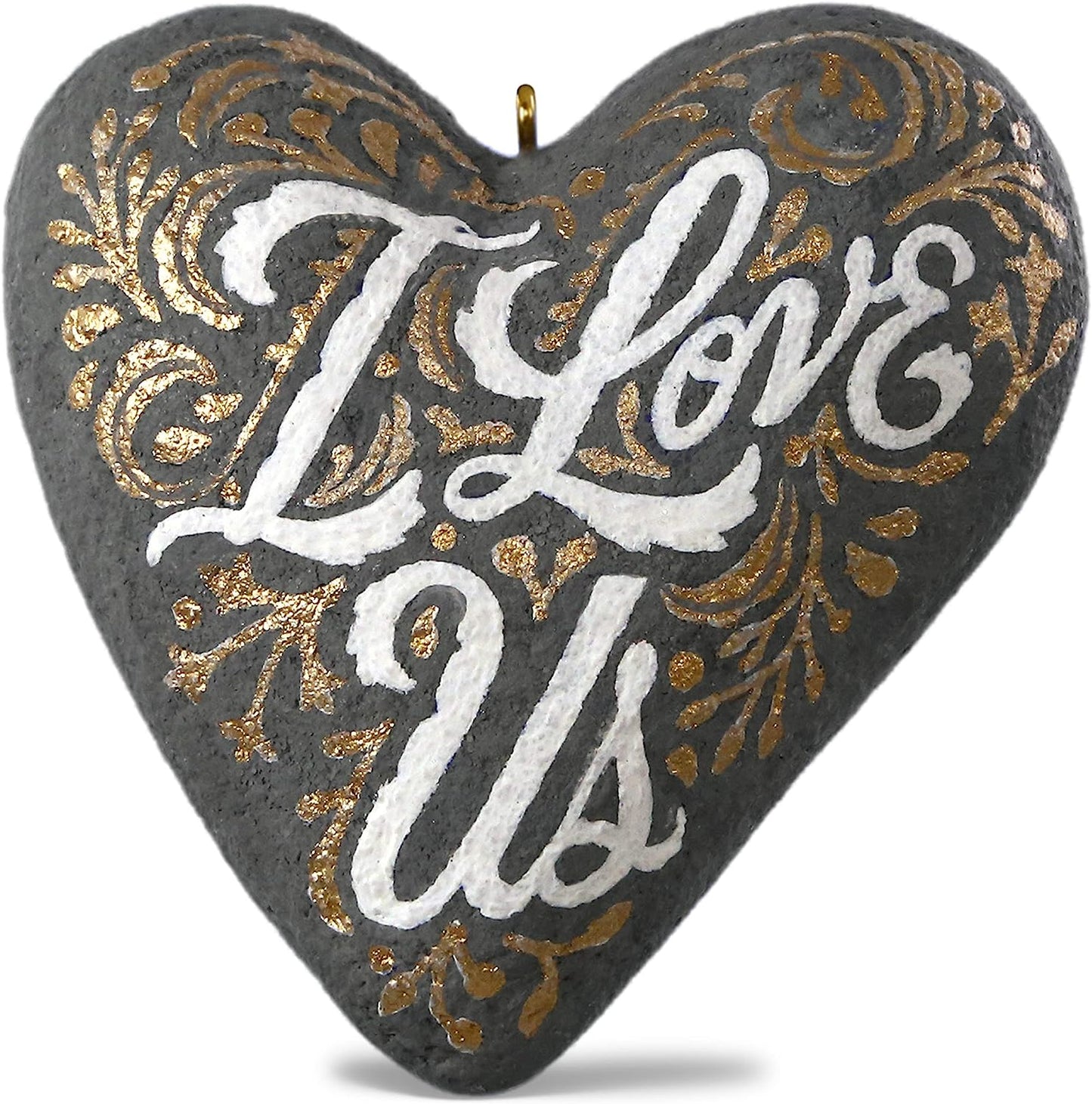 I Love Us, Concrete Heart, 2019 Keepsake Ornament