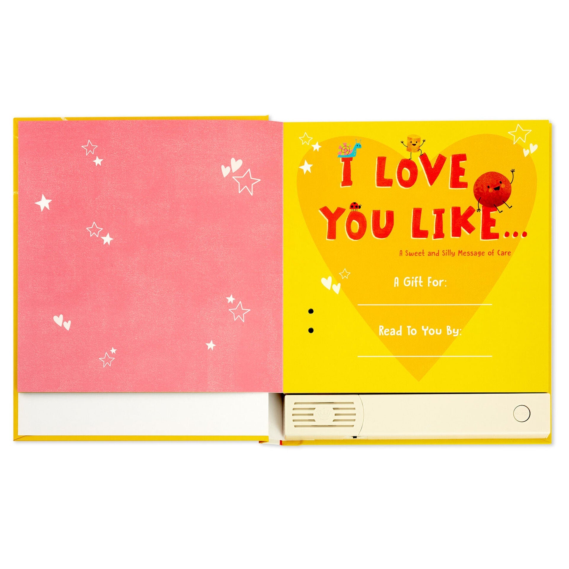 I Love You Like… Recordable Storybook With Music