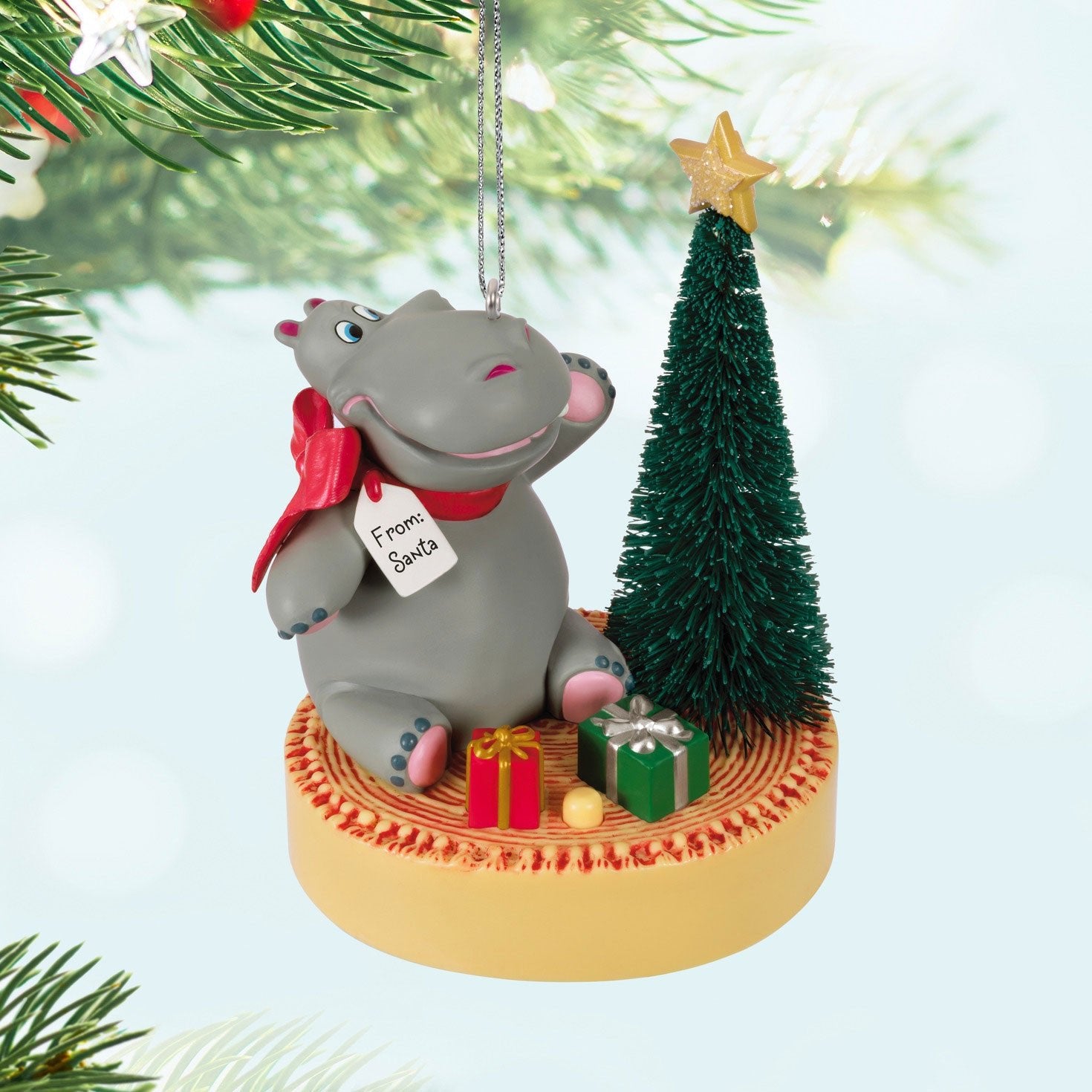 I Want a Hippopotamus for Christmas Musical 2024 Keepsake Ornament