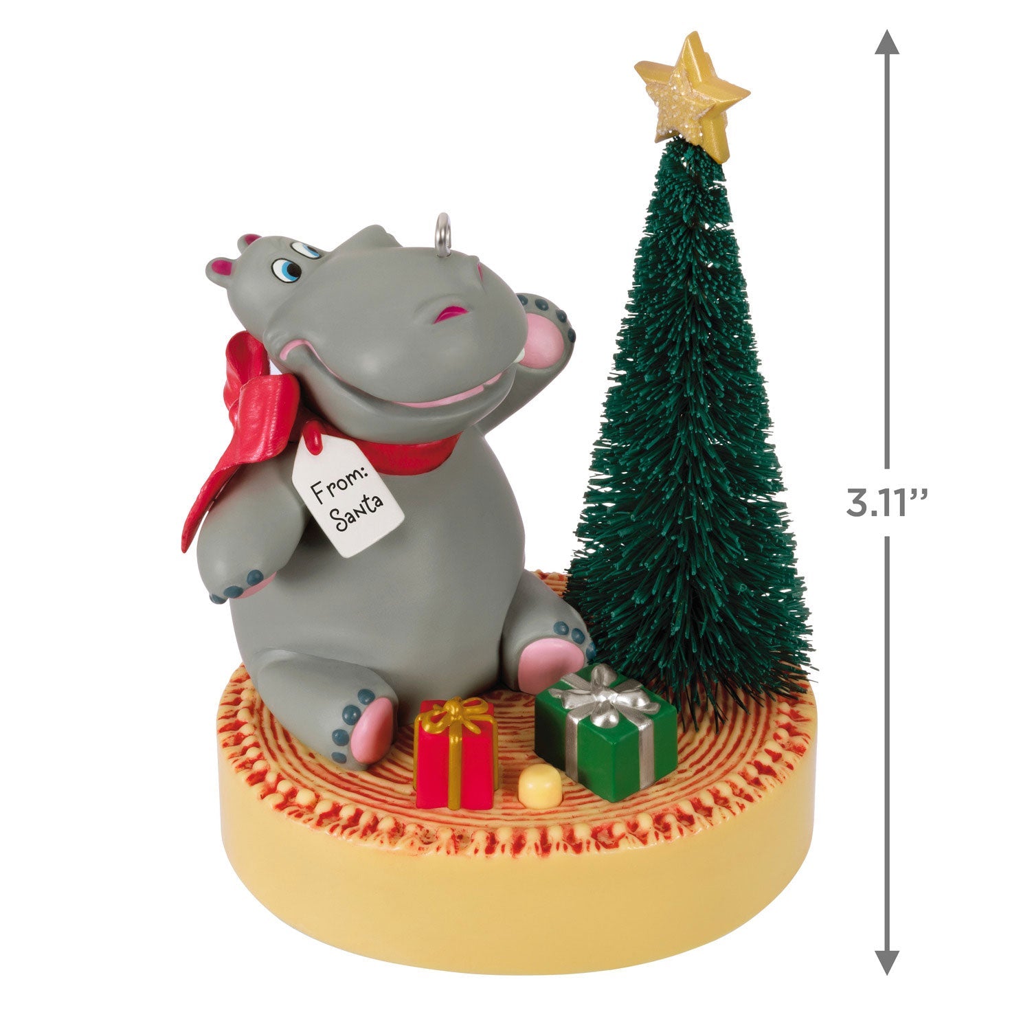 I Want a Hippopotamus for Christmas Musical 2024 Keepsake Ornament