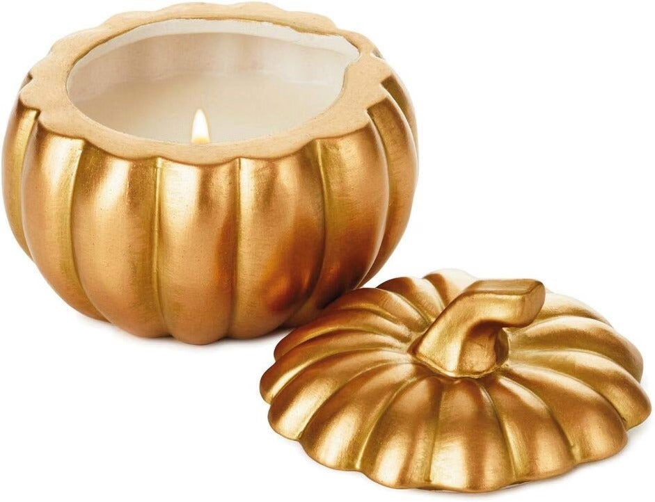 Hallmark Fall-Scented Ceramic Heirloom Pumpkin Candle