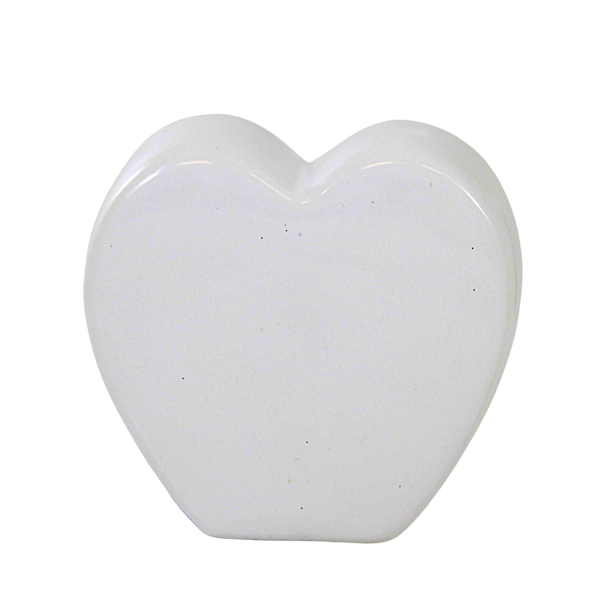 Roman Irish Heart Figurine, 3.5-inch Height, Ceramic