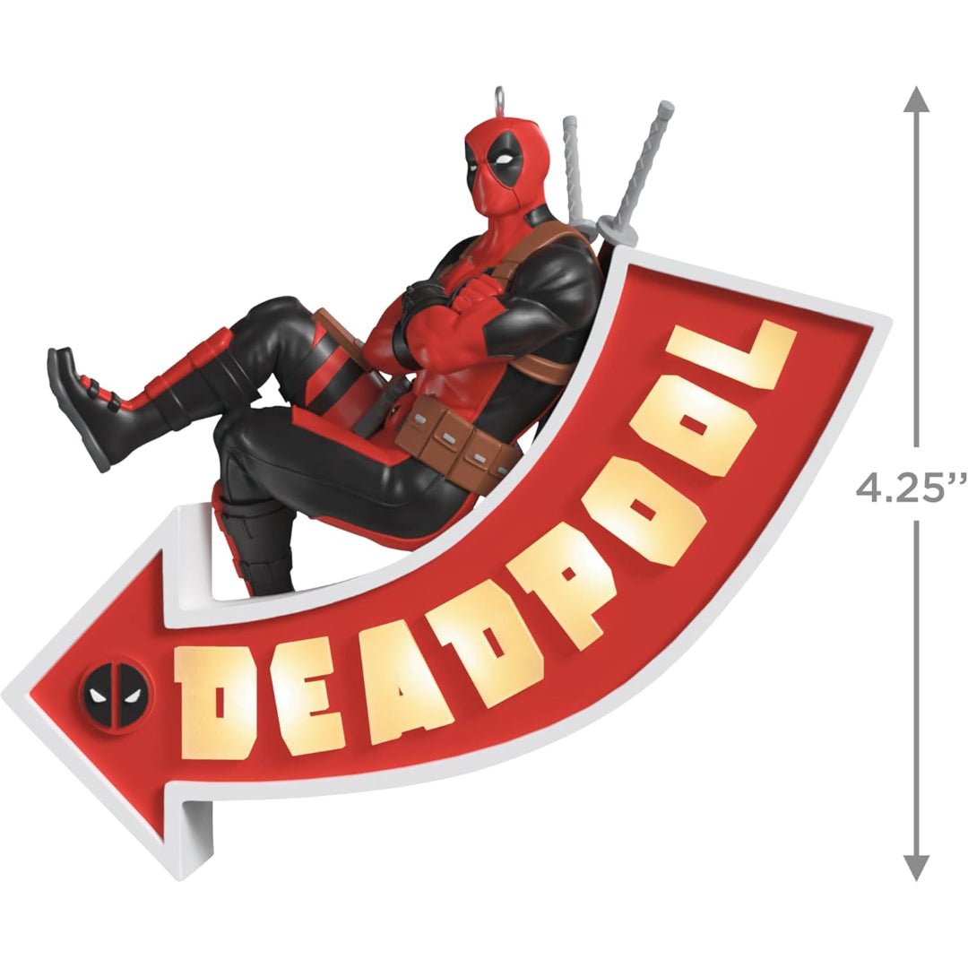 It's a Sign! Deadpool 2025 Keepsake Ornament