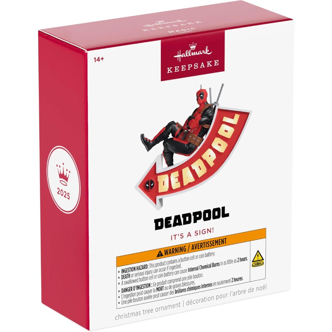 It's a Sign! Deadpool 2025 Keepsake Ornament
