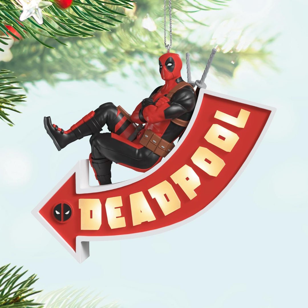 It's a Sign! Deadpool 2025 Keepsake Ornament