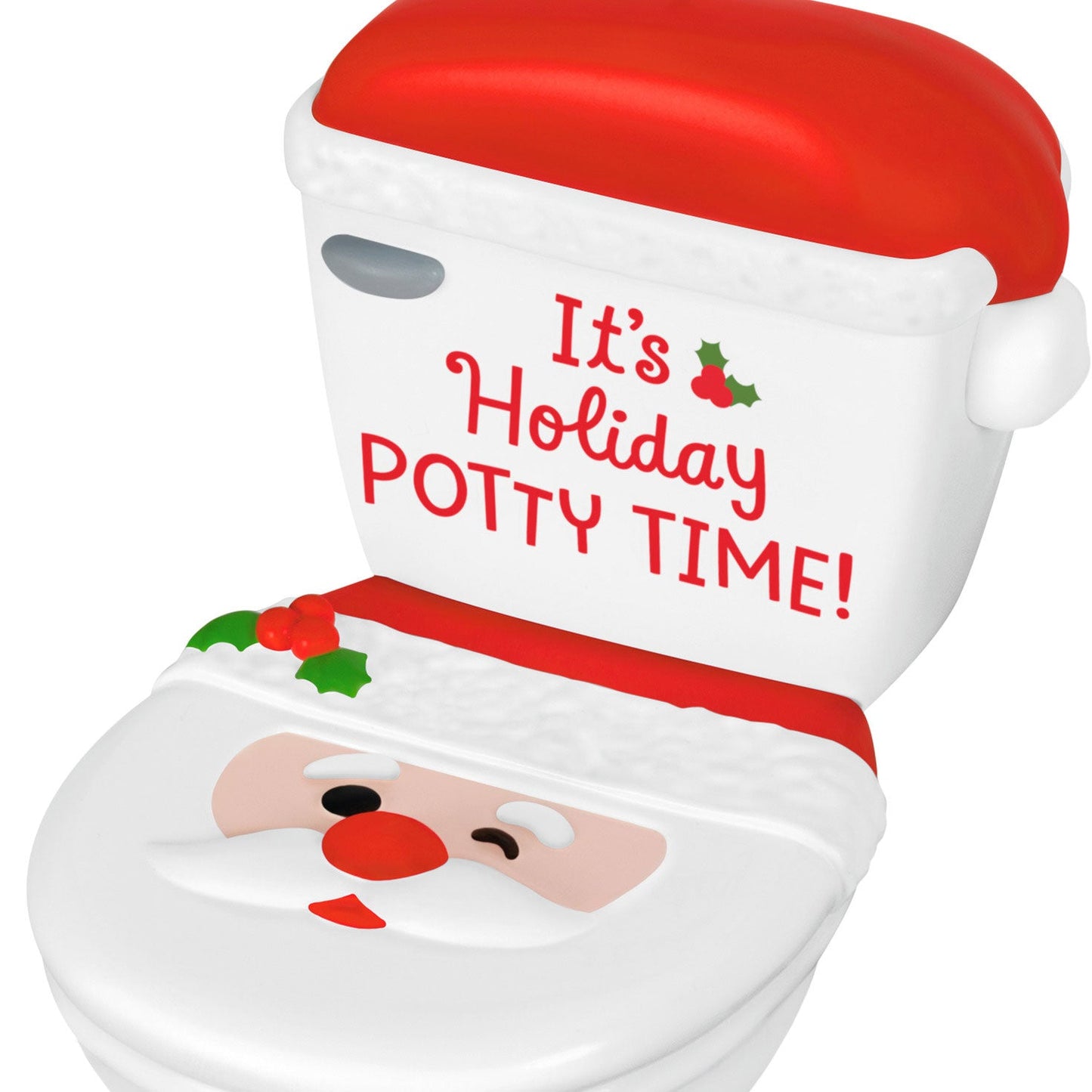 It's Holiday Potty Time 2024 Keepsake Ornament