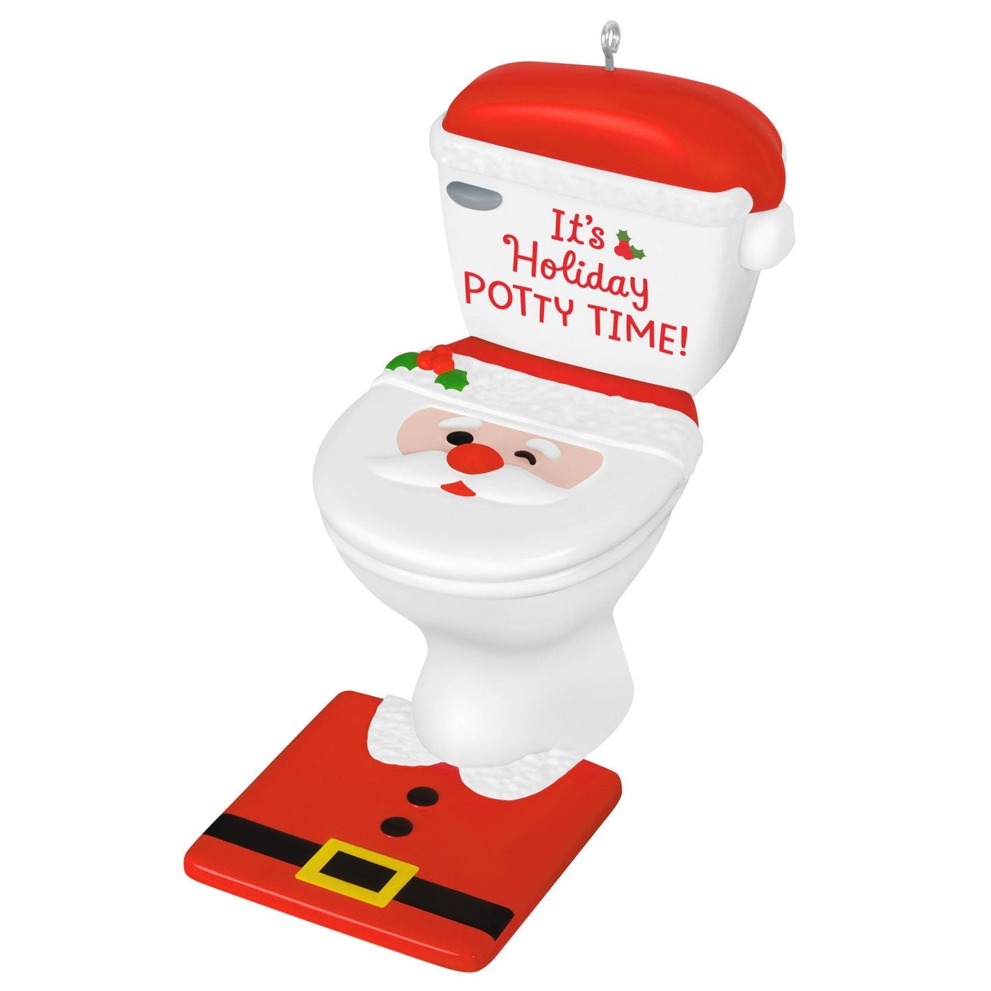 It's Holiday Potty Time 2024 Keepsake Ornament