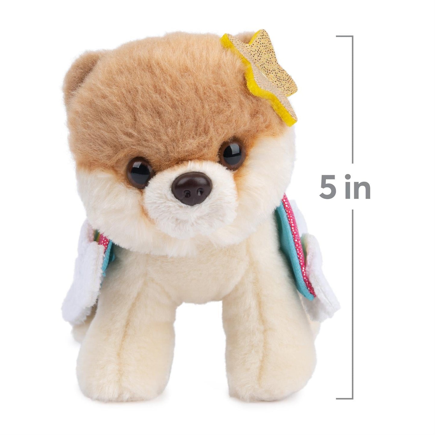 Itty Bitty Boo Rainbow Stuffed Animal Plush, 5"