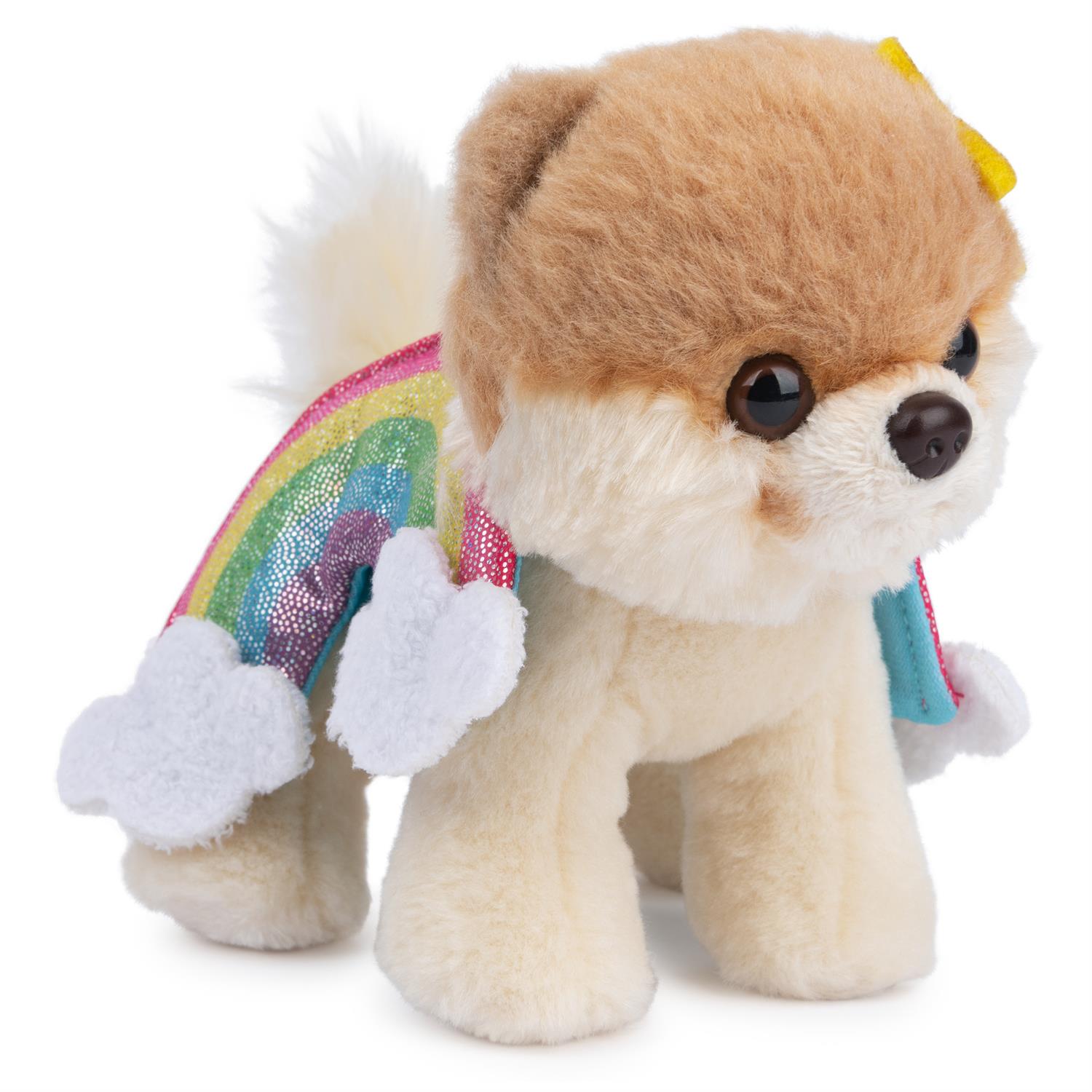 Itty Bitty Boo Rainbow Stuffed Animal Plush, 5"