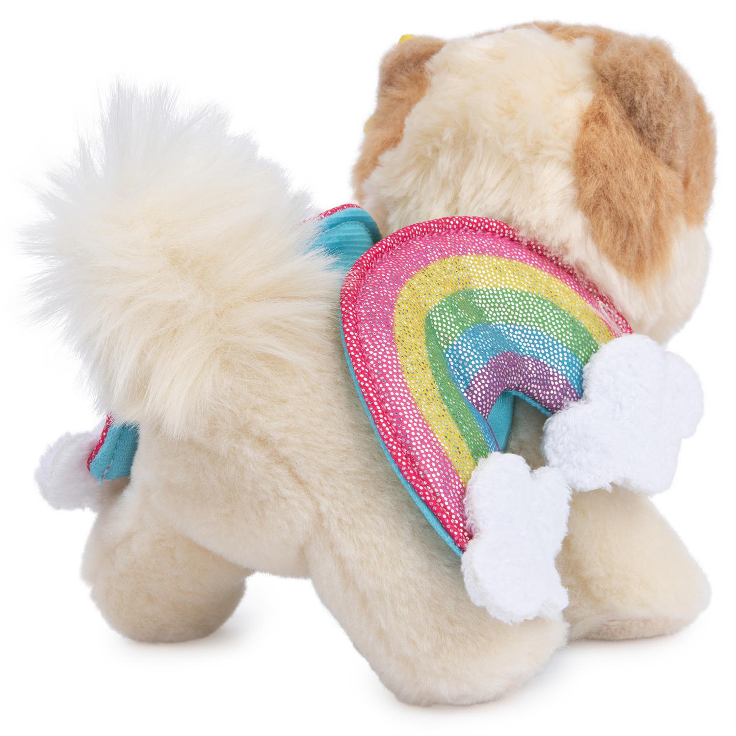Itty Bitty Boo Rainbow Stuffed Animal Plush, 5"