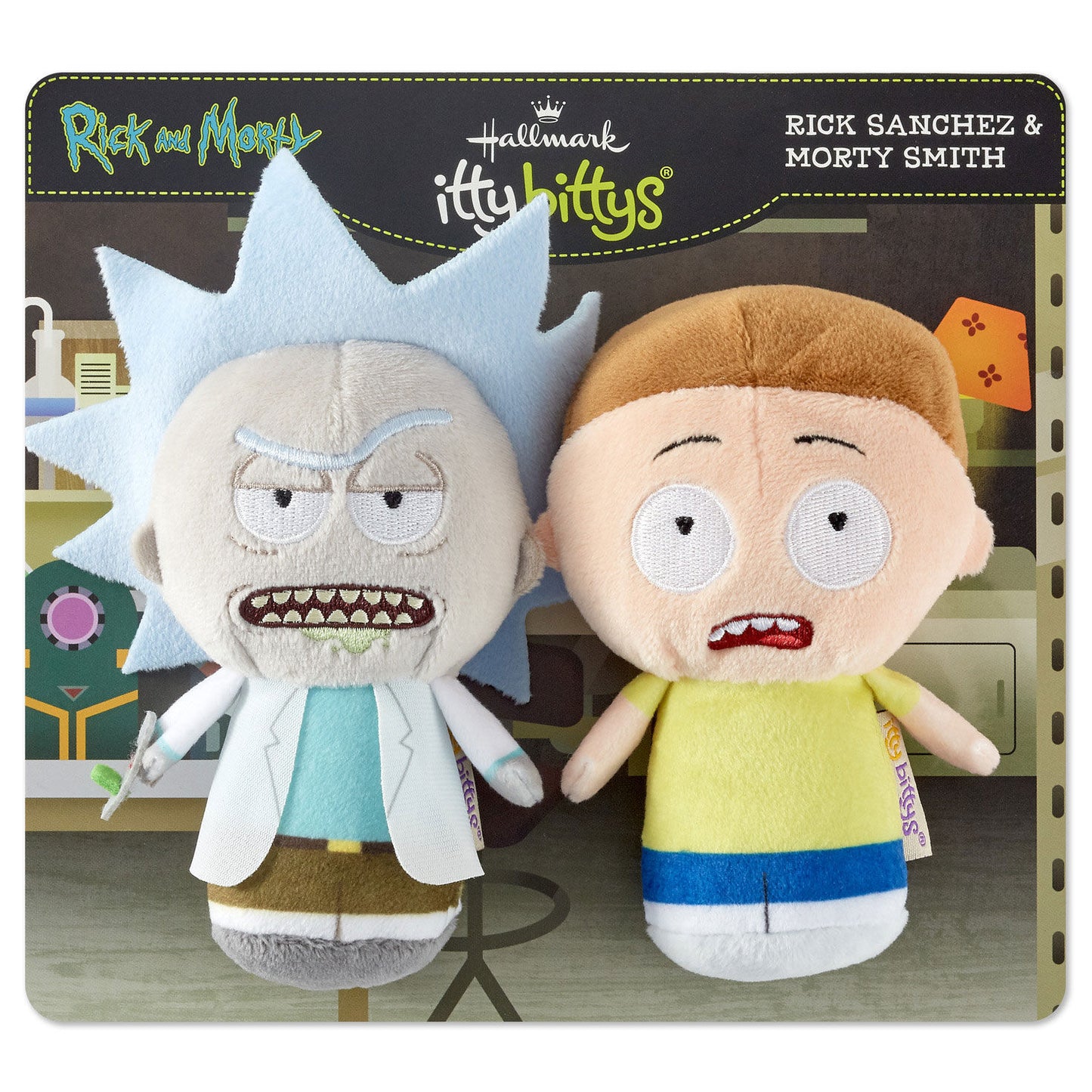 itty bittys Rick and Morty Plush, Set of 2