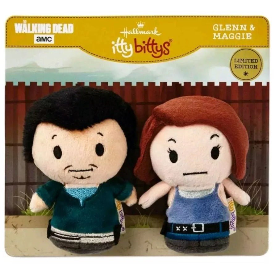 itty bittys AMC The Walking Dead Glenn and Maggie Plush, Set of 2