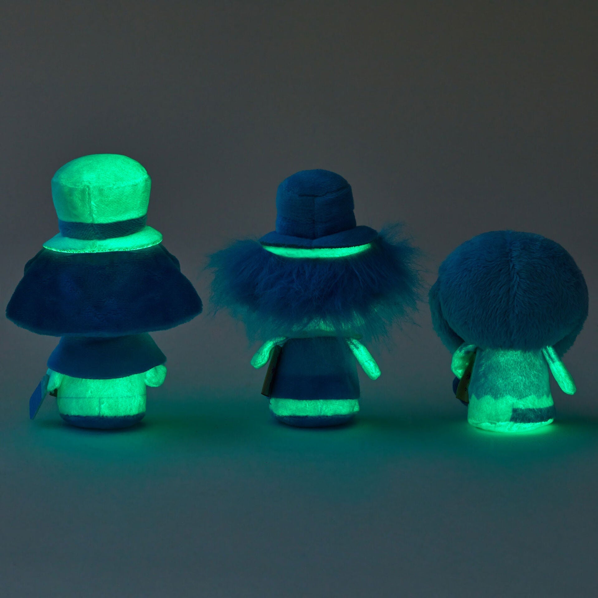 itty bittys® Disney The Haunted Mansion Ghosts Glow-in-the-Dark Plush, Set of 3