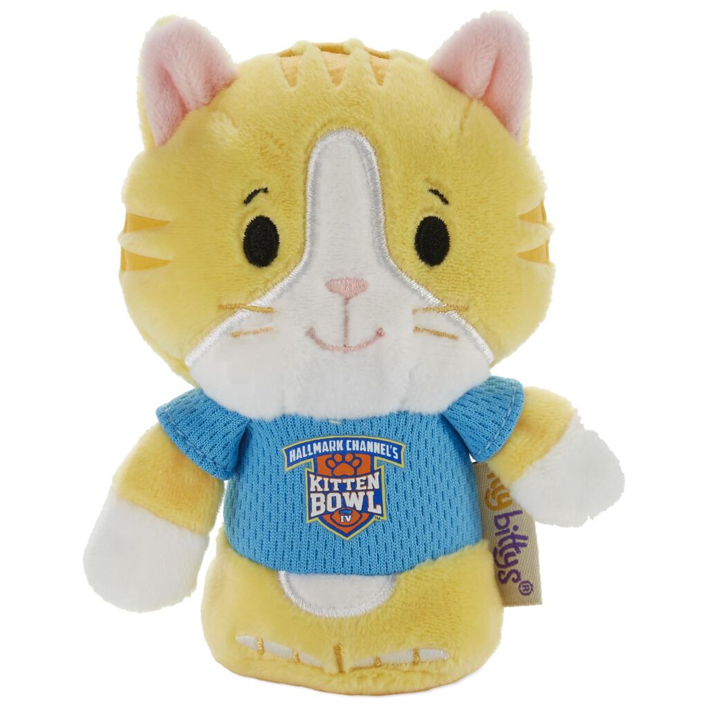 itty bittys Kitten Bowl Toffee Stuffed Animal Limited Edition