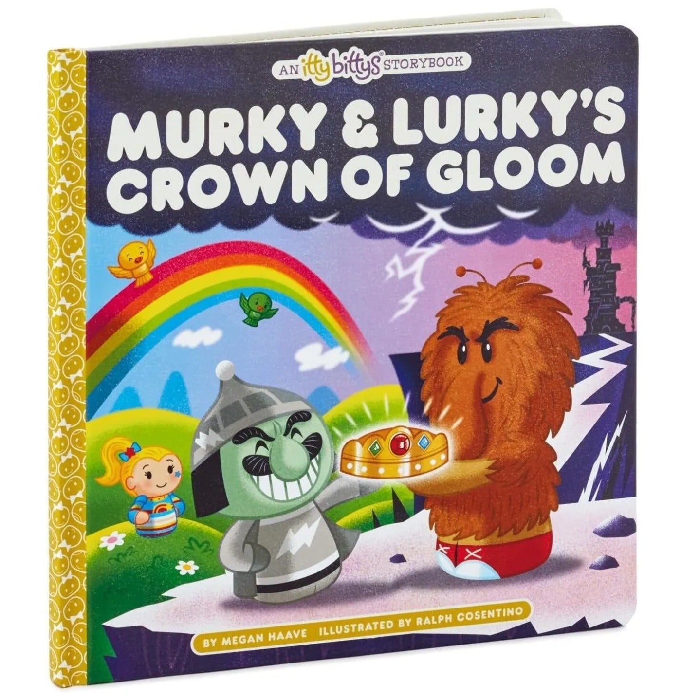 itty bittys Murky & Lurky's Crown of Gloom Stuffed Animal and Storybook Set