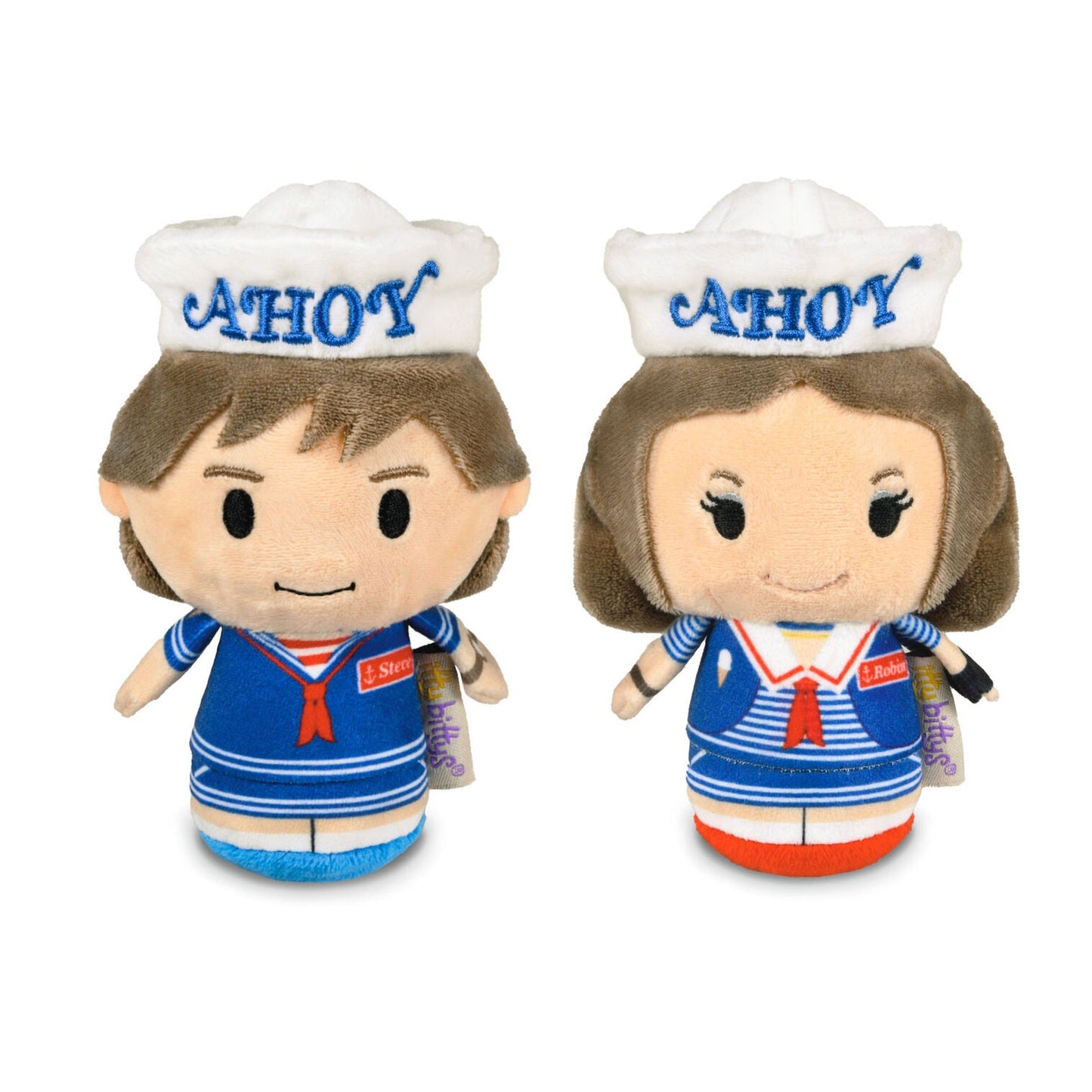 itty bittys® Netflix Stranger Things Steve and Robin Scoops Ahoy Plush, Set of 2