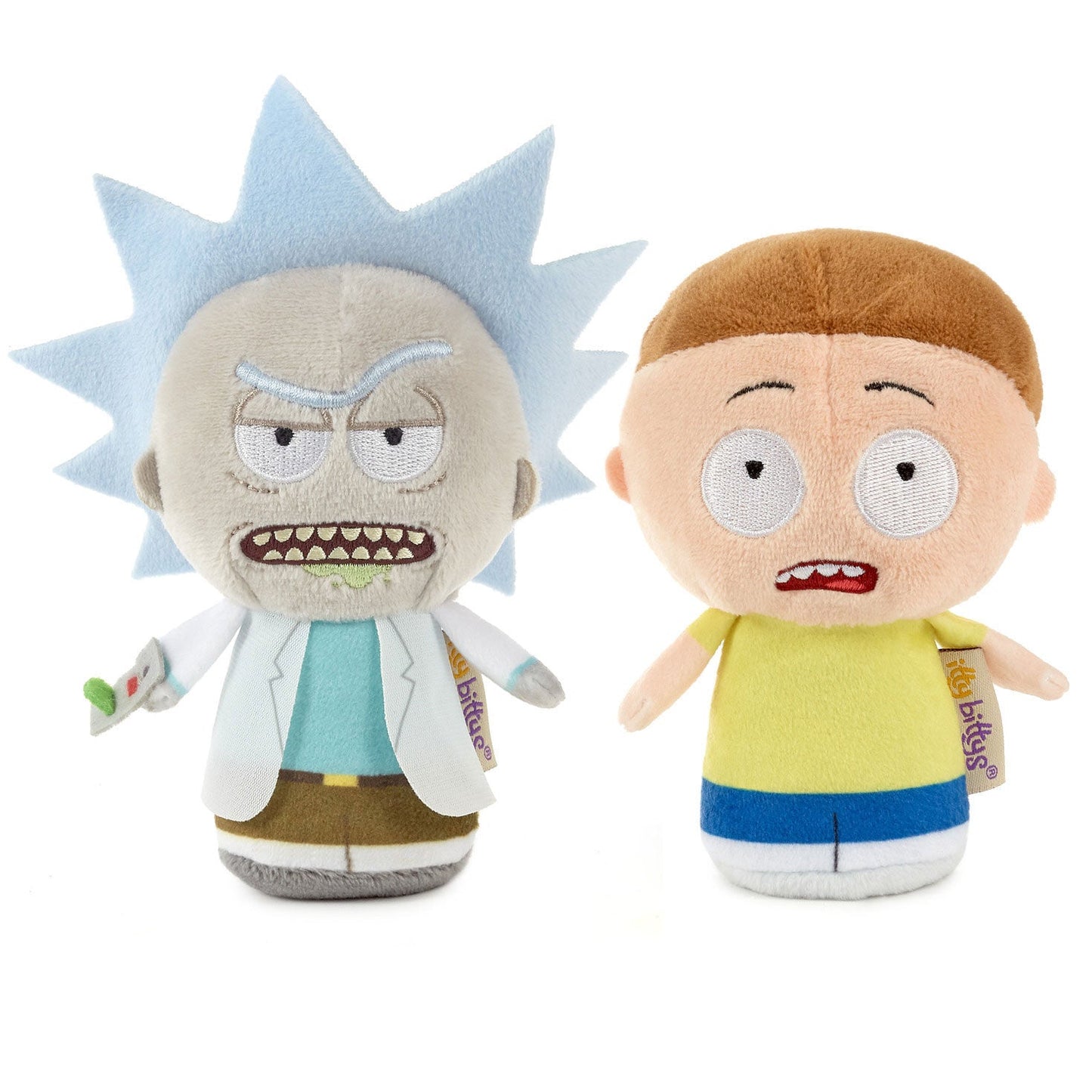 itty bittys Rick and Morty Plush, Set of 2