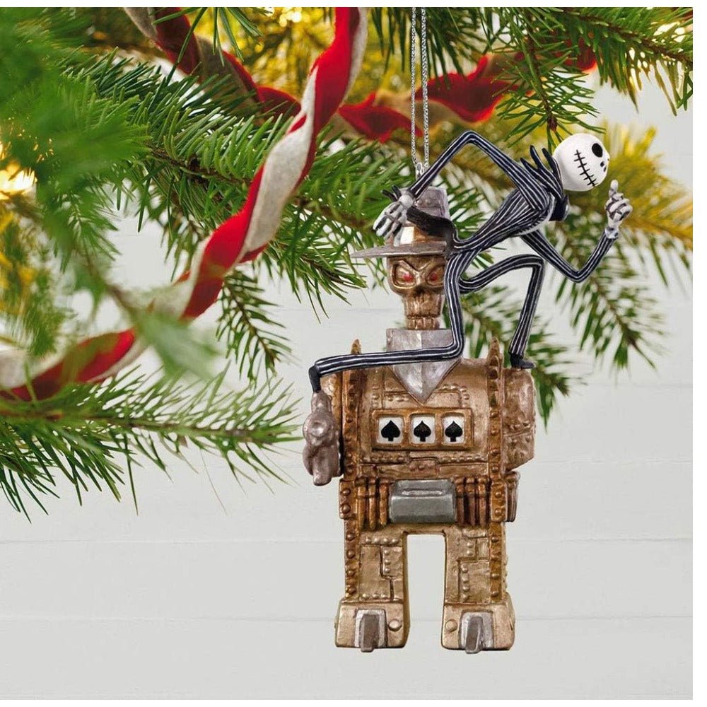 Jack vs. The One - Armed Bandit, Tim Burton's The Nightmare Before Christmas, 2018 Keepsake Ornament 2018