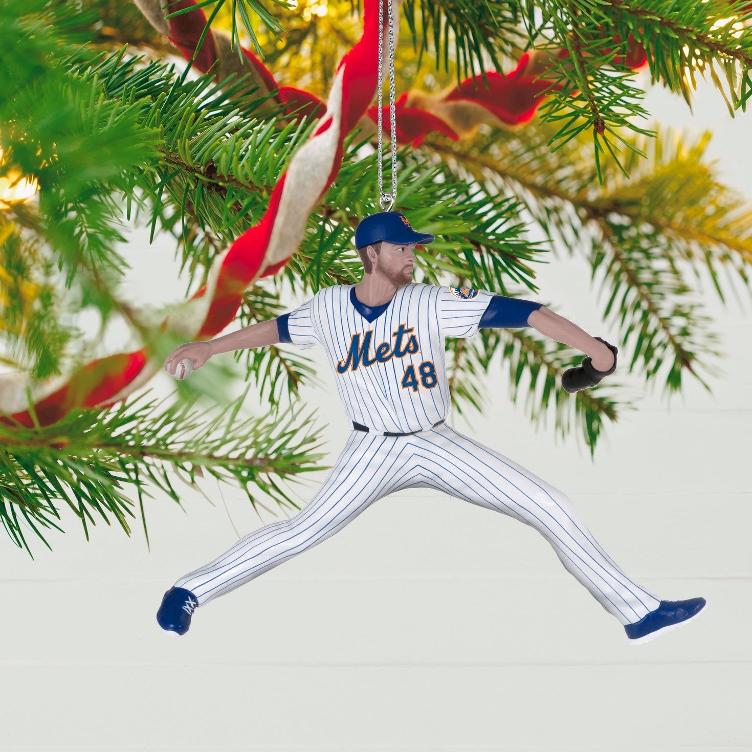 Jacob deGrom, MLB New York Mets, 2022 Hallmark Keepsake Ornament