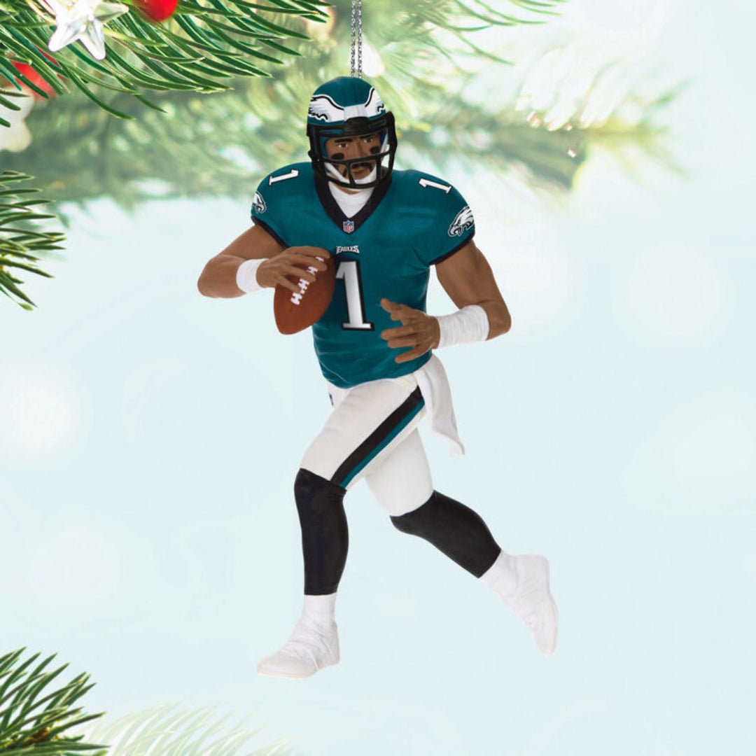 Jalen Hurts Philadelphia Eagles 31st in the Football Legends series 2025 Keepsake Ornament
