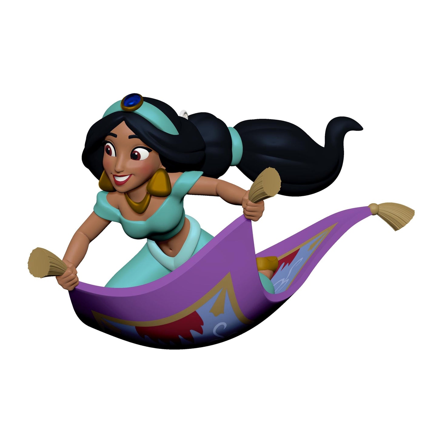 Jasmine's Magic Carpet Ride Disney Aladdin 2025 Keepsake Ornament