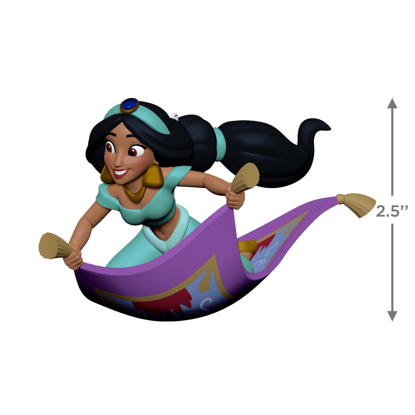 Jasmine's Magic Carpet Ride Disney Aladdin 2025 Keepsake Ornament