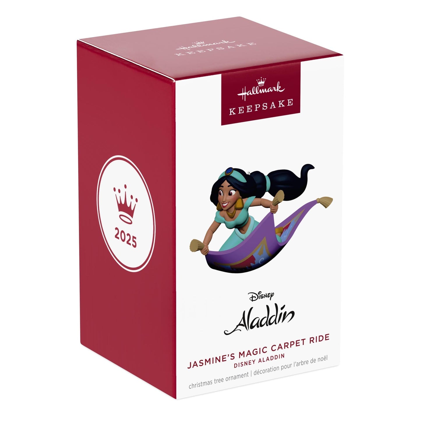 Jasmine's Magic Carpet Ride Disney Aladdin 2025 Keepsake Ornament